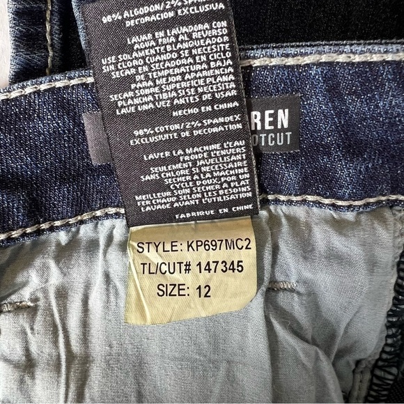 Kut from the Kloth Karen Baby Bootcut jeans size 12 - Picture 8 of 11